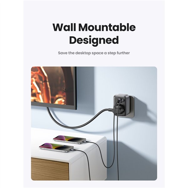 UGREEN NEXODE caricatore da parete 30W