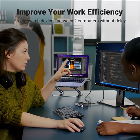 UGREEN USB 3.0 Sharing Switch 2 In 4 Out