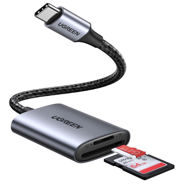 UGREEN USB-C a SD/TF lettore schede memoria cust.all.