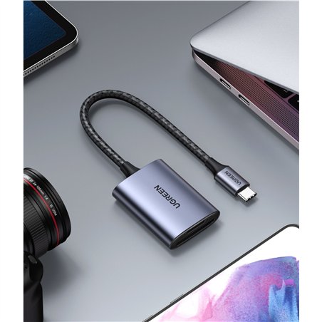 UGREEN USB-C a SD/TF lettore schede memoria cust.all.