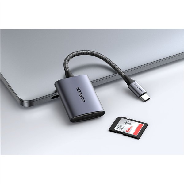 UGREEN USB-C a SD/TF lettore schede memoria cust.all.