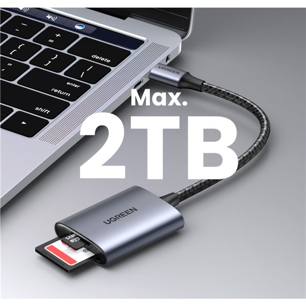 UGREEN USB-C a SD/TF lettore schede memoria cust.all.
