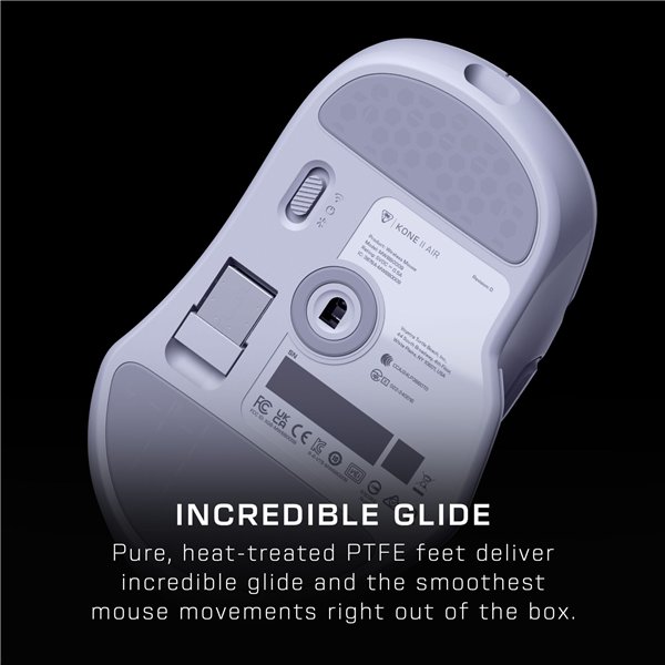 Turtle Beach Kone II Air mouse da gioco, bianco