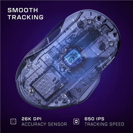 Turtle Beach Kone II Air mouse da gioco, bianco