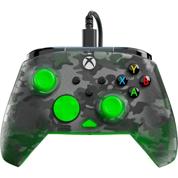 Turtle Beach Rematch Core Wire XB Ghost Camo nero e verde