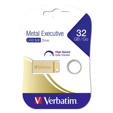 Verbatim Metal Executive    32GB USB 3.0 oro
