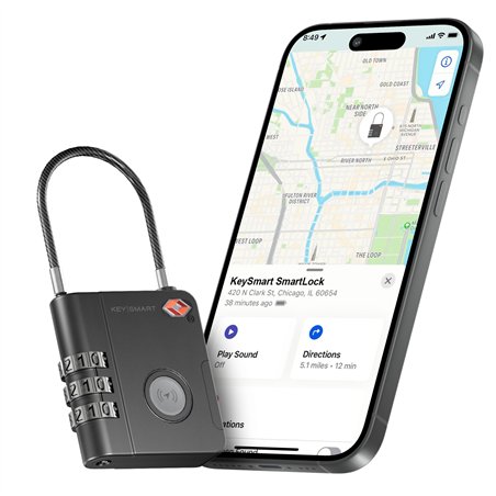 KeySmart Travel Smartlock with Find My