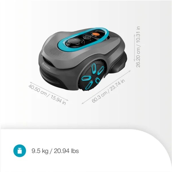 Gardena smart SILENO sense 600qm Mähroboter