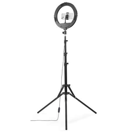 Hama SpotLight Steady 120 III LED-Ringleuchte f. Smartphone