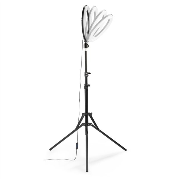 Hama SpotLight Steady 120 III LED-Ringleuchte f. Smartphone