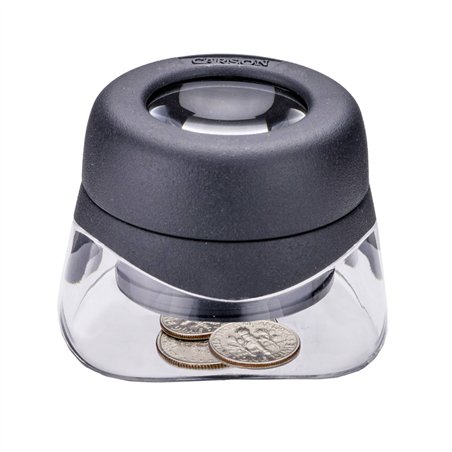 Carson LH-30 VersalLoupe 10x lente ingrandimento focalizzab.