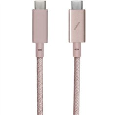 Native Union Belt Cable USB-C to USB-C Pro 2,4m Rose 2