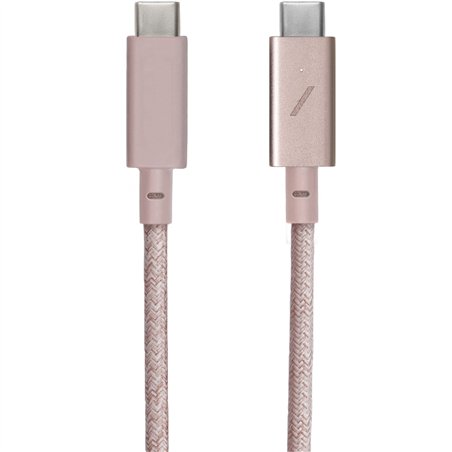 Native Union Belt Cable USB-C to USB-C Pro 2,4m Rose