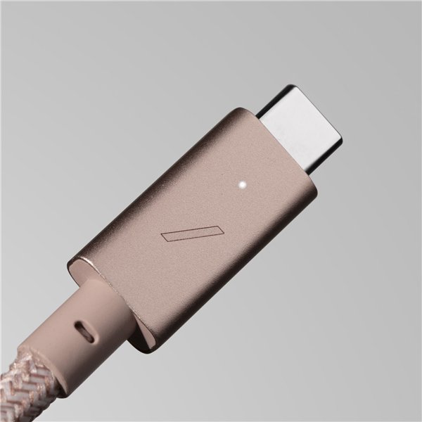 Native Union Belt Cable USB-C to USB-C Pro 2,4m Rose