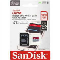 SanDisk Ultra microSDXC A1 128GB 120MB/s adatt.SDSQUAB-128G-GN6MA