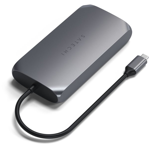 Satechi USB-C Multimedia Adapter M1 space grey