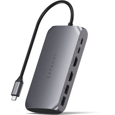 Satechi USB-C Multimedia Adapter M1 space grey