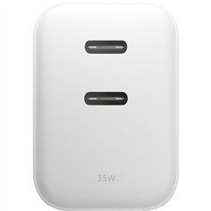 Native Union 35W Dual USB-C Fast GaN PD Wall Charger White 2
