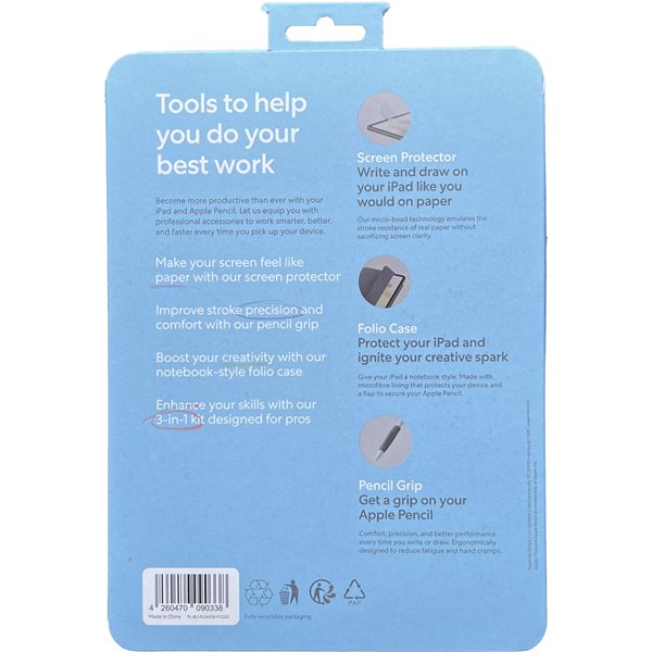 Paperlike 2.1 Screen Protector Pro 11 /Air 10.9  + Grips + Case