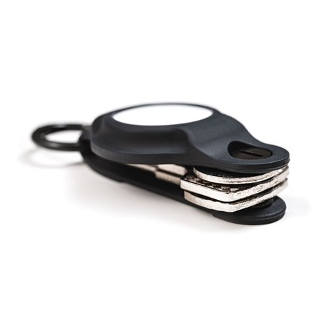 KeySmart AirTag Flex Silicone Case Air Black