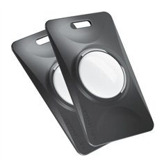 KeySmart SlimCard for AirTag 2er Pack Black