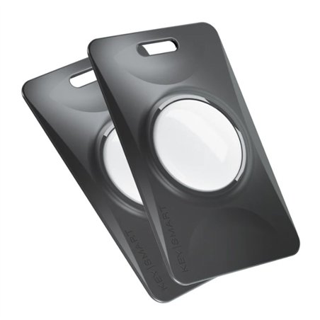 KeySmart SlimCard for AirTag 2er Pack Black