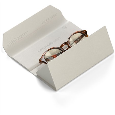 Satechi Vegan-Leather FindAll Glasses Case Sand