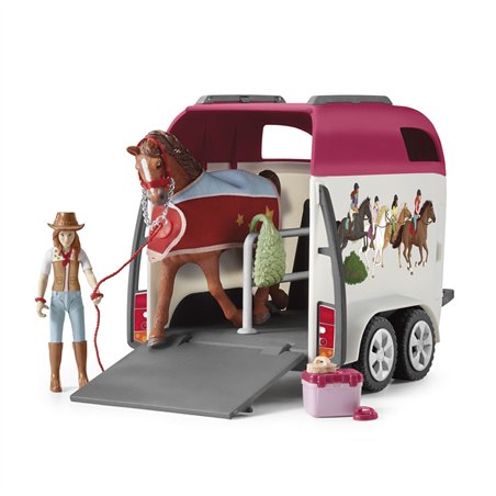 Schleich Horse Club        42535 Auto e rimorchio per cavalli