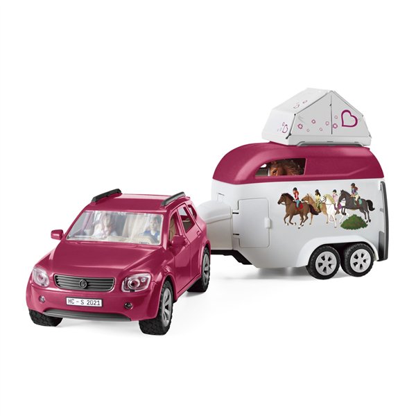 Schleich Horse Club        42535 Auto e rimorchio per cavalli