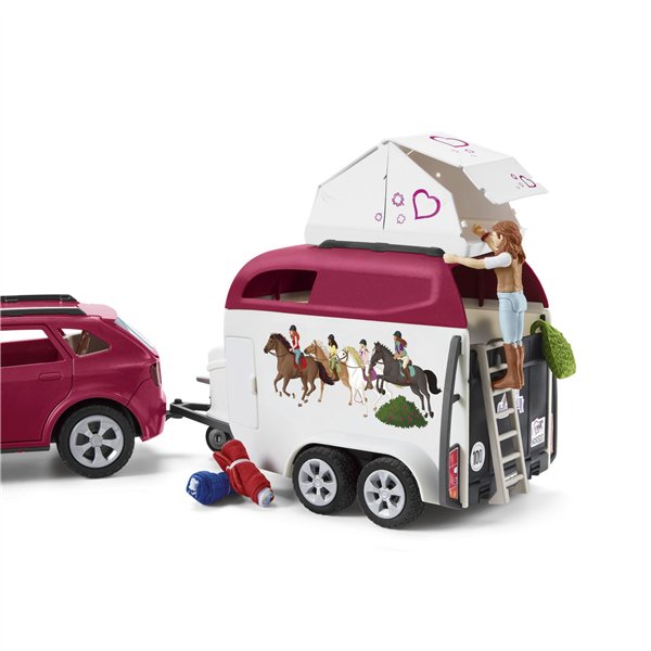 Schleich Horse Club        42535 Auto e rimorchio per cavalli