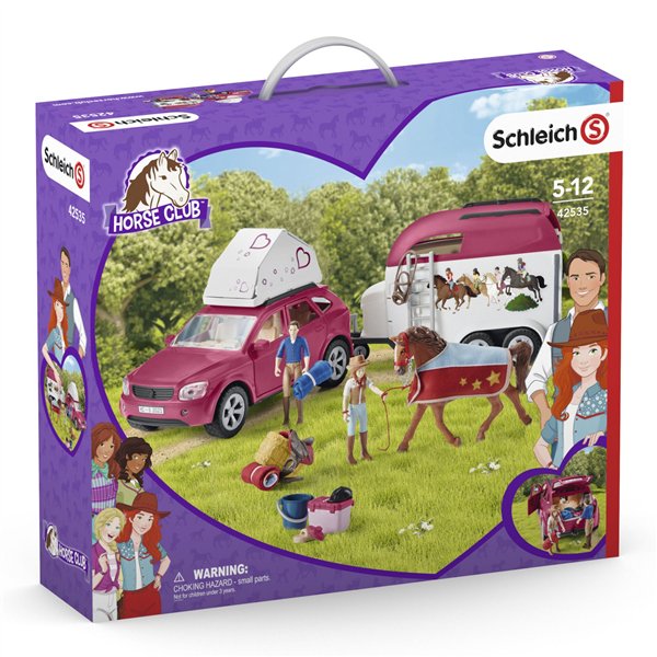 Schleich Horse Club        42535 Auto e rimorchio per cavalli