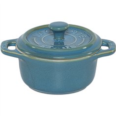 Staub Mini Cocotte Set 4-tlg. rund, Keramik, antik-türkis 2