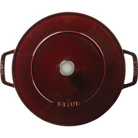 Staub Bräter Chistera 28 cm grenadine