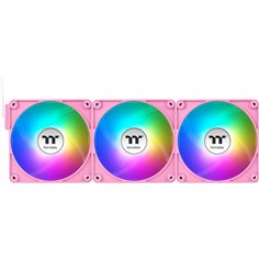 Thermaltake CT140 EX ARGB Sync PC Cooling Fan Bubble Pink 3Pack