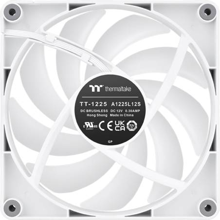 Thermaltake CT120 Reverse ARGB Sync PC Cooling Fan White 2 Pack