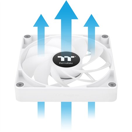 Thermaltake CT120 Reverse ARGB Sync PC Cooling Fan White 2 Pack