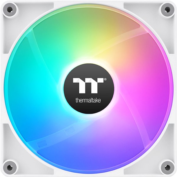 Thermaltake CT140 Reverse ARGB Sync PC Cooling Fan White 2 Pack