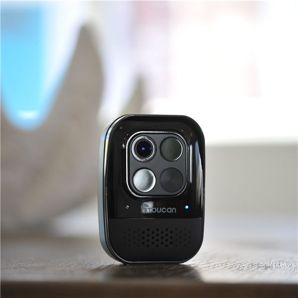 Toucan telecamera di sicurezza PRO wireless con sensore movim.