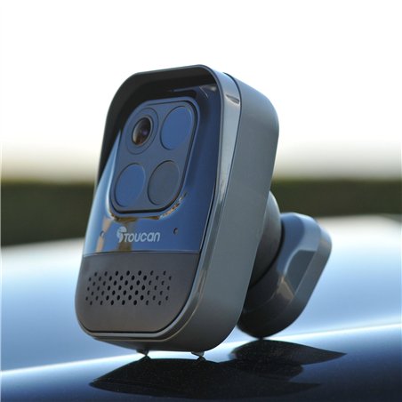 Toucan telecamera di sicurezza PRO wireless con sensore movim.