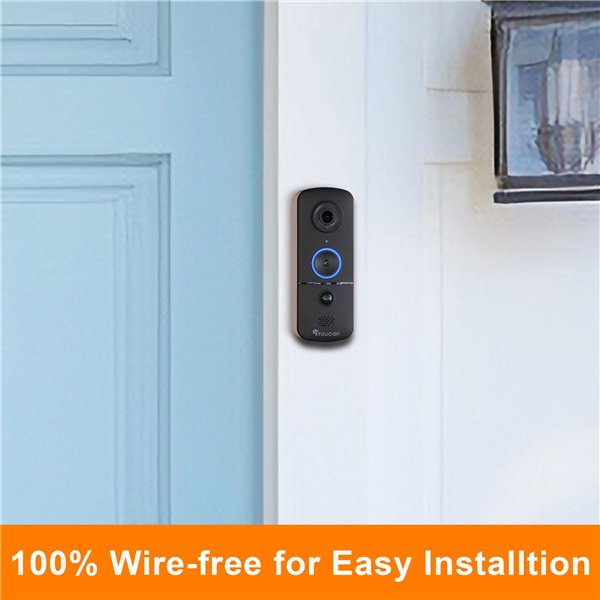 Toucan Wireless Video Doorbell with Chime V3