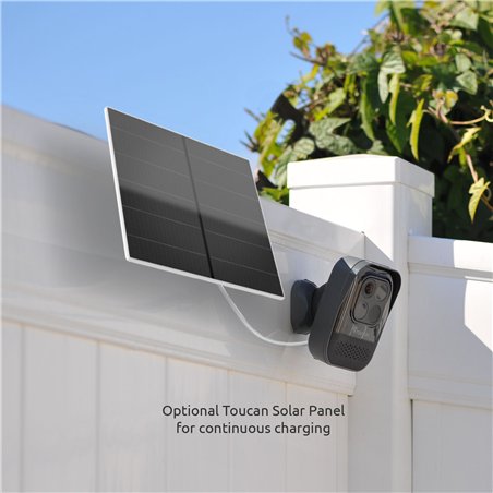 Toucan Solar Panel Charger Compatible to Sec. Camera Pro