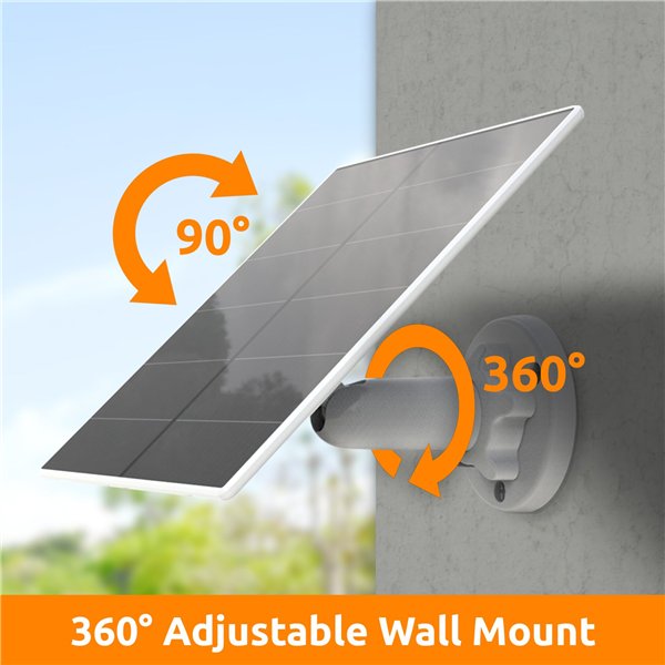 Toucan Solar Panel Charger Compatible to Sec. Camera Pro