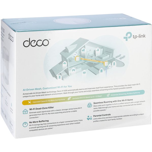 TP-Link Deco X1500 (confez. da 2 pz)