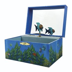 Trousselier portagioie c. musica arcobaleno, pesce, luce notturna 2