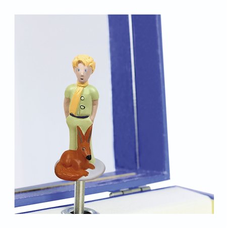 Trousselier portagioie c. musica piccolo Principe, blu,luce nott.