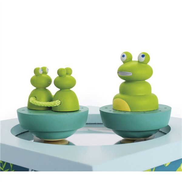 Trousselier carillon con rane danzanti