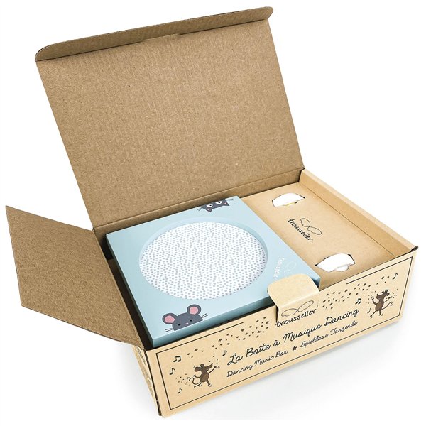 Trousselier carillon con gatto e topo danzanti