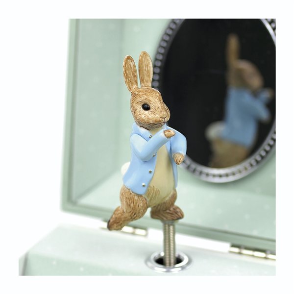 Trousselier Musikspieldose con Schublade Peter Hase, Libelle