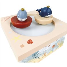Trousselier carillon con balene danzanti, magnetico 2