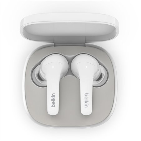 Belkin Soundform Flow ANC In-Ear cuffia wireless bian. AUC006BTWH